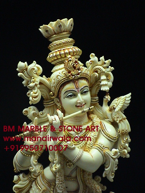 Manufacturers Exporters and Wholesale Suppliers of Marble Krishna Statue Maharashtra Maharashtra